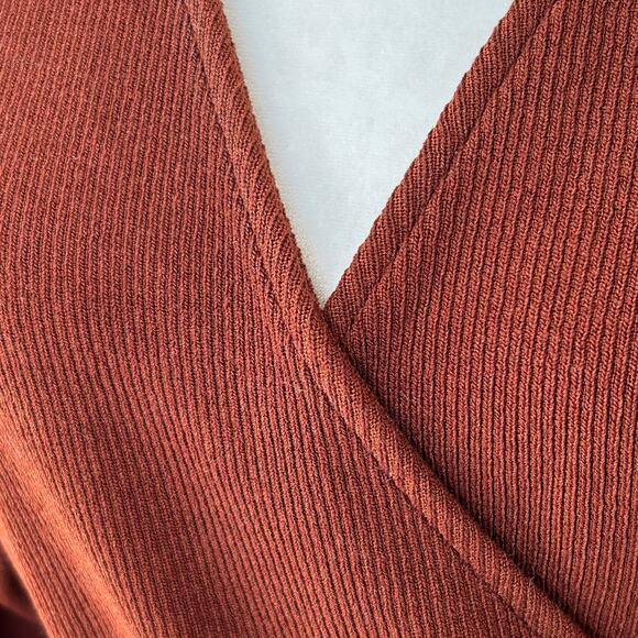 SAYLOR Brown Midi Dress - Picture 10 of 14